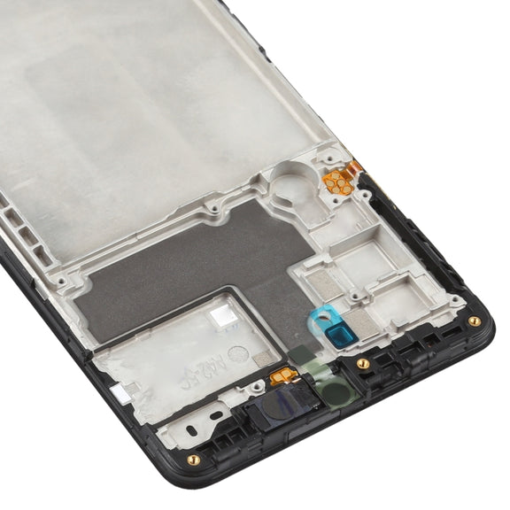 Original Super AMOLED LCD Screen for Samsung Galaxy A42 5G SM-A426 Digitizer Full Assembly with Frame (Black)