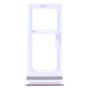 For Samsung Galaxy A52 SM-A525 SIM Card Tray + SIM Card Tray / Micro SD Card Tray (Purple)