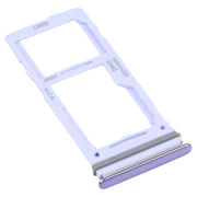 For Samsung Galaxy A52 SM-A525 SIM Card Tray + SIM Card Tray / Micro SD Card Tray (Purple)