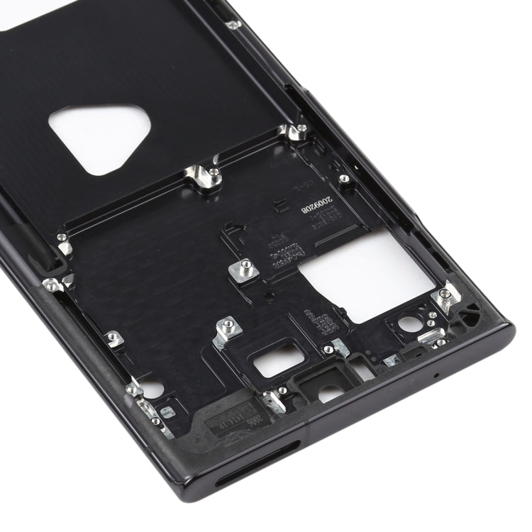 For Samsung Galaxy Note20 Ultra  Single Middle Frame Bezel Plate (Black)