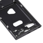 For Samsung Galaxy Note20 Ultra  Single Middle Frame Bezel Plate (Black)