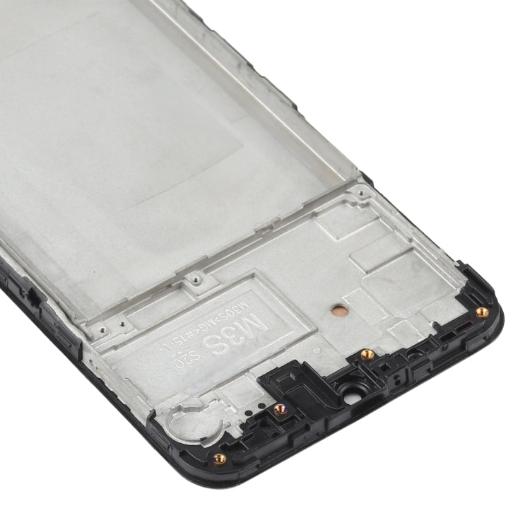 6.36 inch OLED LCD Screen for Samsung Galaxy M21 SM-M215 Digitizer Full Assembly with Frame (Black)