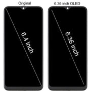 6.36 inch OLED LCD Screen for Samsung Galaxy A30S SM-A307 Digitizer Full Assembly with Frame (Black)
