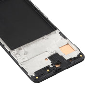 OLED LCD Screen for Samsung Galaxy A51 4G SM-A515(6.36 inch) Digitizer Full Assembly with Frame (Black)