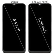 6.36 inch OLED LCD Screen for Samsung Galaxy A20 SM-A205 Digitizer Full Assembly with Frame (Black)