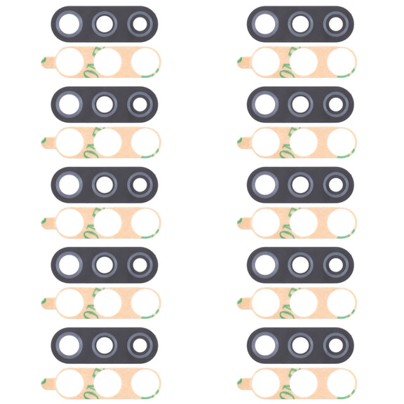 For Samsung Galaxy A11 SM-A115 10pcs Back Camera Lens