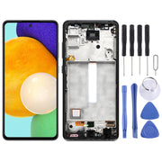 Original Super AMOLED LCD Screen for Samsung Galaxy A52 SM-A526(5G Version) Digitizer Full Assembly With Frame