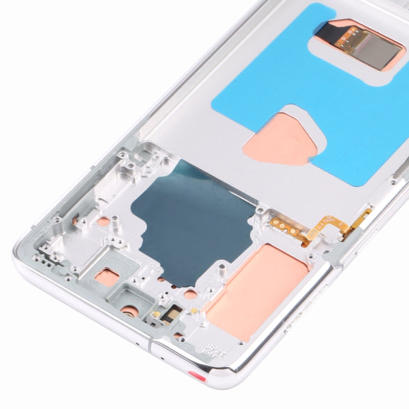 For Samsung Galaxy S21+ 5G SM-G996 Original LCD Screen Digitizer Full Assembly With Frame (Silver)