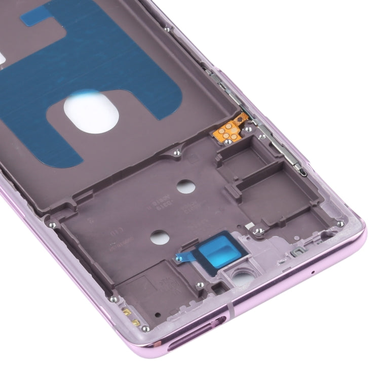 For Samsung Galaxy S20 FE Middle Frame Bezel Plate With Accessories (Purple)