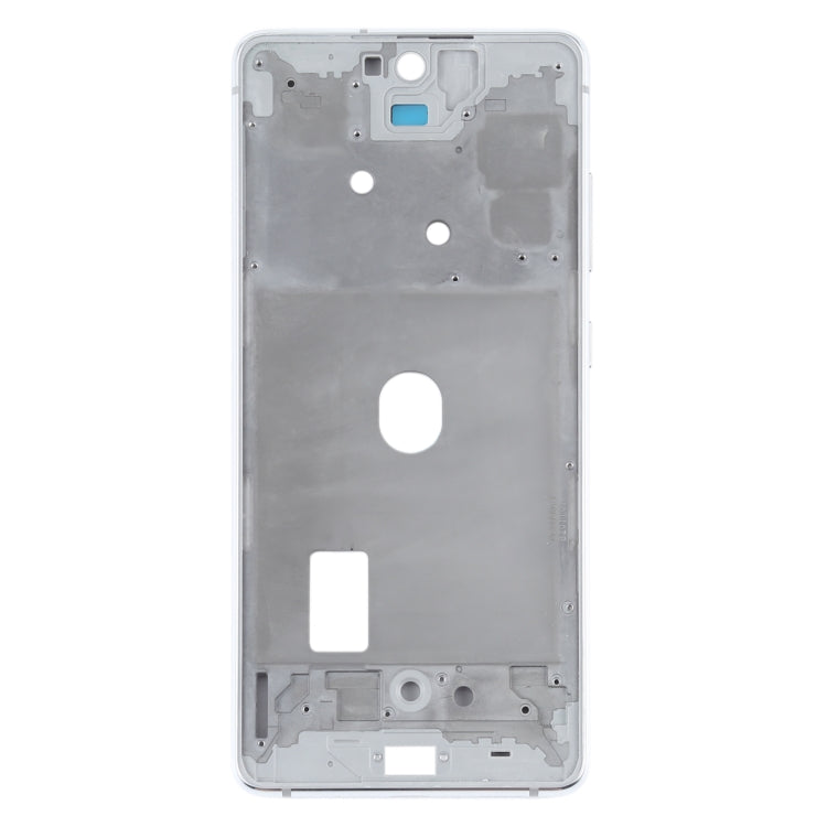 For Samsung Galaxy S20 FE Middle Frame Bezel Plate With Accessories (Silver)