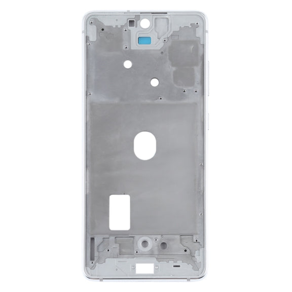 For Samsung Galaxy S20 FE Middle Frame Bezel Plate With Accessories (Silver)