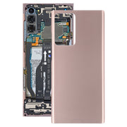 For Samsung Galaxy Note20 Ultra 5G Battery Back Cover (Brown)