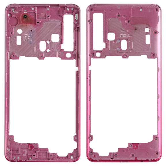 For Galaxy A9 (2018) Middle Frame Bezel Plate (Rose Gold)