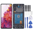 Original Super AMOLED LCD Screen for Samsung Galaxy S20 FE 4G SM-G780 Digitizer Full Assembly with Frame (Blue) - free shipping - PMc TechLife - Order now!