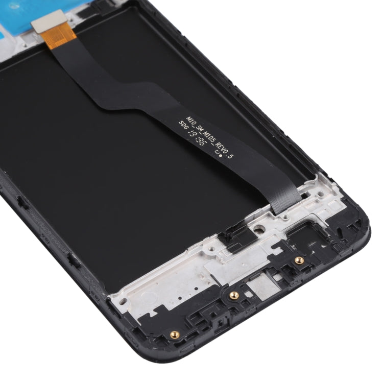 Original LCD Screen for Samsung Galaxy M10 SM-M105 Digitizer Full Assembly with Frame (Black)