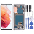 Original Super AMOLED LCD Screen For Samsung Galaxy S21 4G/S21 5G SM-G990 SM-G991 Digitizer Full Assembly with Frame (Silver) - free shipping - PMc TechLife - Order now!