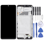 incell LCD Screen for Samsung Galaxy A22 4G Digitizer Full Assembly with Frame (Black)