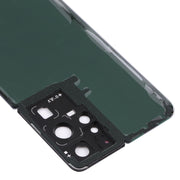 For Samsung Galaxy S21 Ultra 5G Battery Back Cover with Camera Lens Cover (Grey)