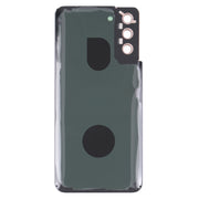 For Samsung Galaxy S21+ 5G Battery Back Cover with Camera Lens Cover (Pink)