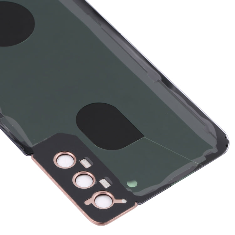 For Samsung Galaxy S21+ 5G Battery Back Cover with Camera Lens Cover (Pink)