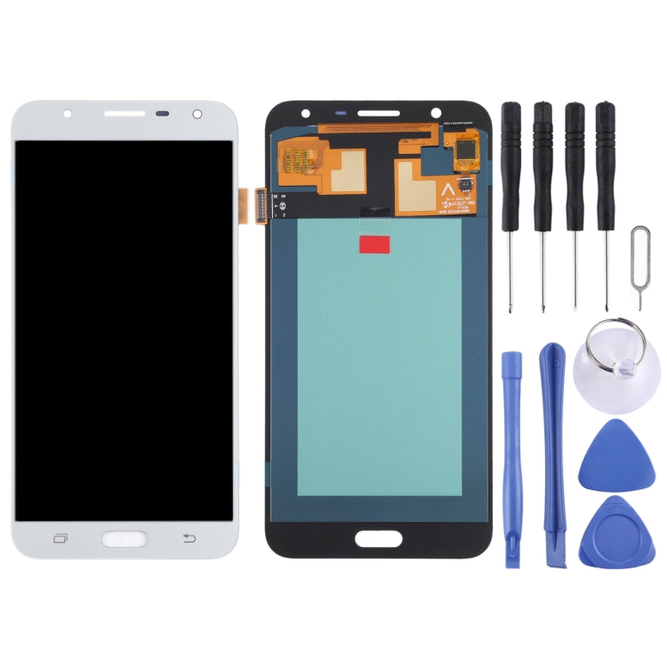 OLED LCD Screen for Samsung Galaxy J7 Nxt SM-J701 With Digitizer Full Assembly (White)