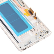 OLED LCD Screen for Samsung Galaxy Note 8 SM-N950 Digitizer Full Assembly with Frame (Gold)