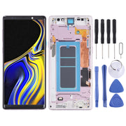 OLED LCD Screen for Samsung Galaxy Note9 SM-N960 Digitizer Full Assembly with Frame (Purple)