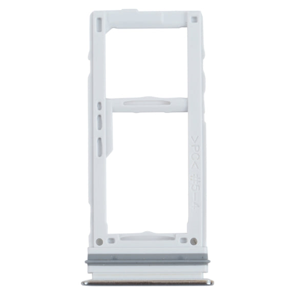 For Samsung Galaxy A52S 5G SM-A528 SIM Card Tray + SIM Card Tray / Micro SD Card Tray (Silver)