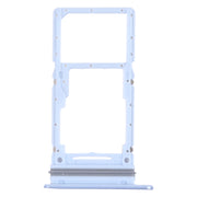 For Samsung Galaxy A33 5G SM-A336B Original SIM Card Tray + SIM Card Tray / Micro SD card tray (Blue)
