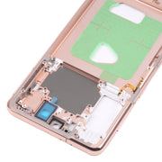 For Samsung Galaxy S21+ 5G SM-G996B Middle Frame Bezel Plate (Pink)