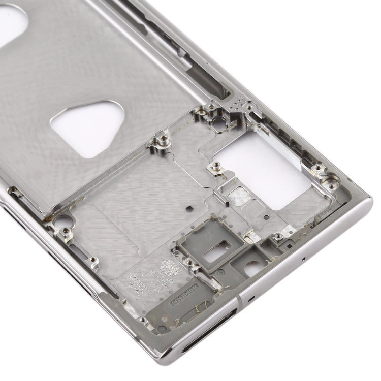 For Galaxy Note 10 +  Middle Frame Bezel Plate (Silver)