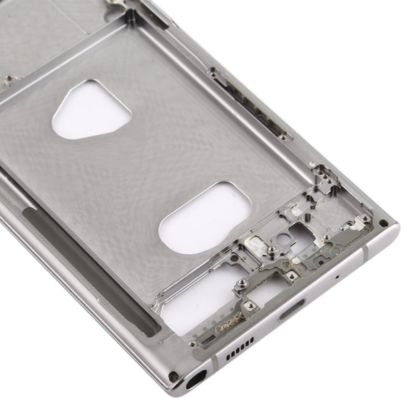 For Galaxy Note 10 +  Middle Frame Bezel Plate (Silver)