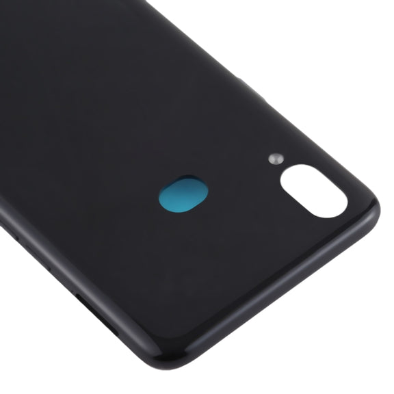 For Galaxy A10s Battery Back Cover with Side Keys (Black)