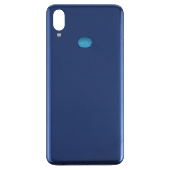 For Galaxy A10s Battery Back Cover with Side Keys (Blue)