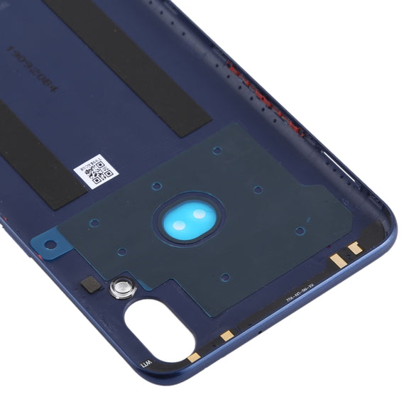 For Galaxy A10s Battery Back Cover with Side Keys (Blue)
