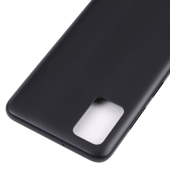 For Samsung Galaxy A03S SM-A037F Battery Back Cover (Black)