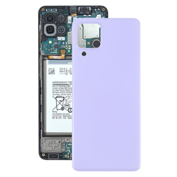 For Samsung Galaxy A22 SM-A225F Battery Back Cover (Purple)