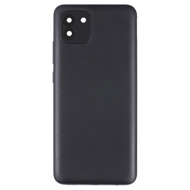 For Samsung Galaxy A03 SM-A035F Battery Back Cover (Black)