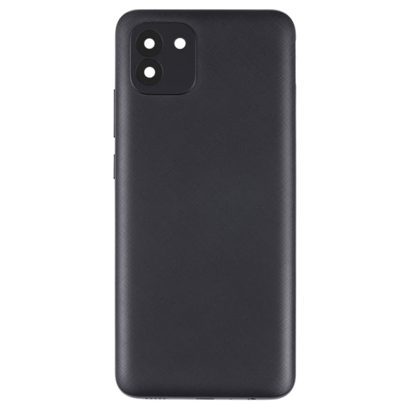 For Samsung Galaxy A03 SM-A035F Battery Back Cover (Black)