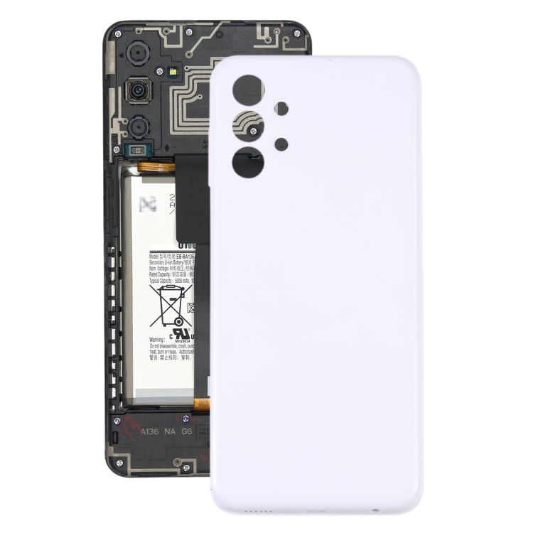 For Samsung Galaxy A13 SM-A135 Battery Back Cover (White)