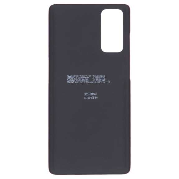 For Samsung Galaxy S20 FE 5G SM-G781B Battery Back Cover (Red)