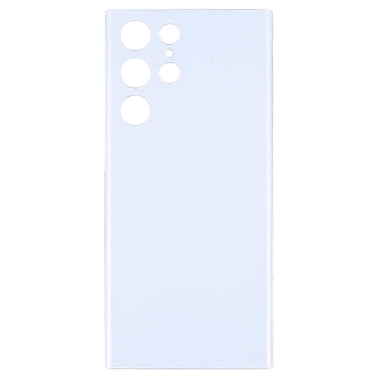 For Samsung Galaxy S22 Ultra Battery Back Cover (White)