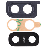 For Galaxy A20 10pcs Camera Lens Cover (Black)