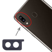 For Galaxy A20 10pcs Camera Lens Cover (Black)