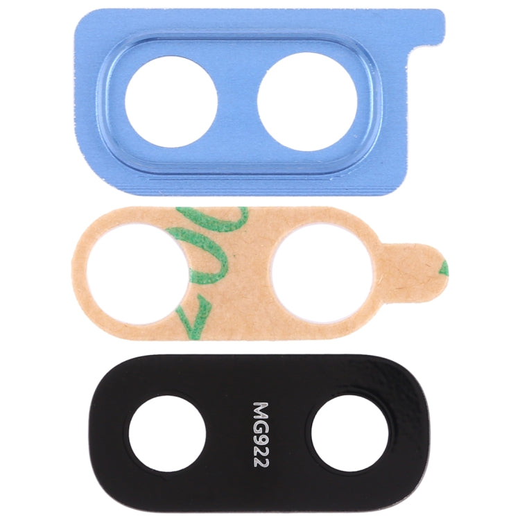 For Galaxy A20 10pcs Camera Lens Cover (Blue)
