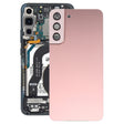 For Samsung Galaxy S22+ 5G SM-S906B Battery Back Cover with Camera Lens Cover (Pink) - free shipping - PMc TechLife - Order now!