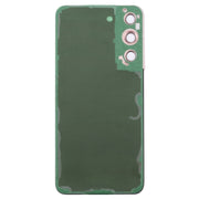 For Samsung Galaxy S22 5G SM-S901B Battery Back Cover with Camera Lens Cover (Gold)