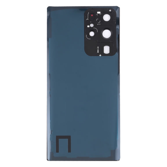 For Samsung Galaxy S22 Ultra 5G SM-S908B Battery Back Cover with Camera Lens Cover (Grey)