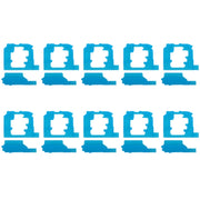 For Galaxy S9 10pcs Water-resistant Adhesive Sticker
