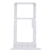 For Samsung Galaxy Tab A8 10.5 2021 SM-X200/X205 SIM Card Tray + SIM Card Tray / Micro SD Card Tray (White)